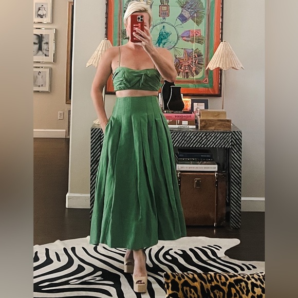 Aje Thea Crop Top and Paradiso Skirt Set AU8/US4 $720+ - Picture 11 of 11